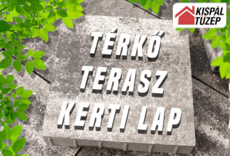 Térkő, kerti lap összeállítás