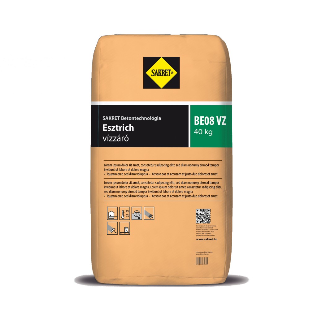 Sakret BE-08A VZ | Szürke