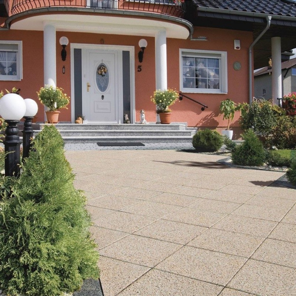 Semmelrock Corona Brillant Járdalap | Fövenybarna