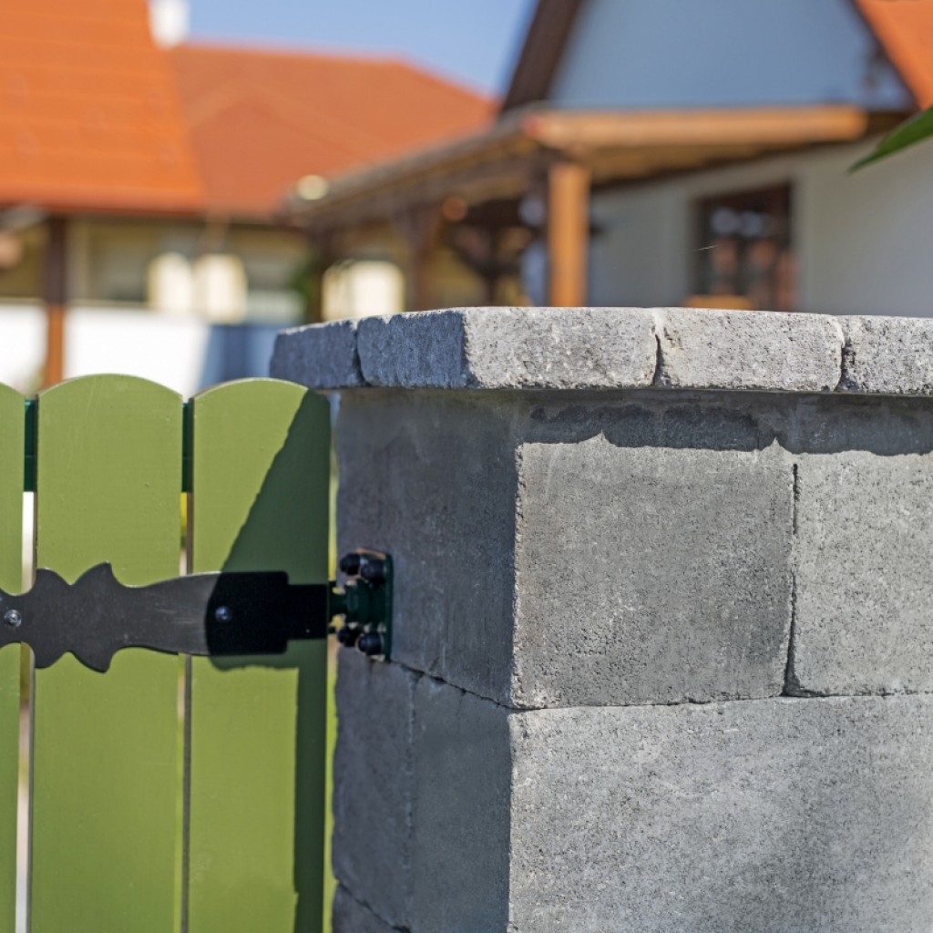 Leier Antik normálkő | Füstantracit Melírozott