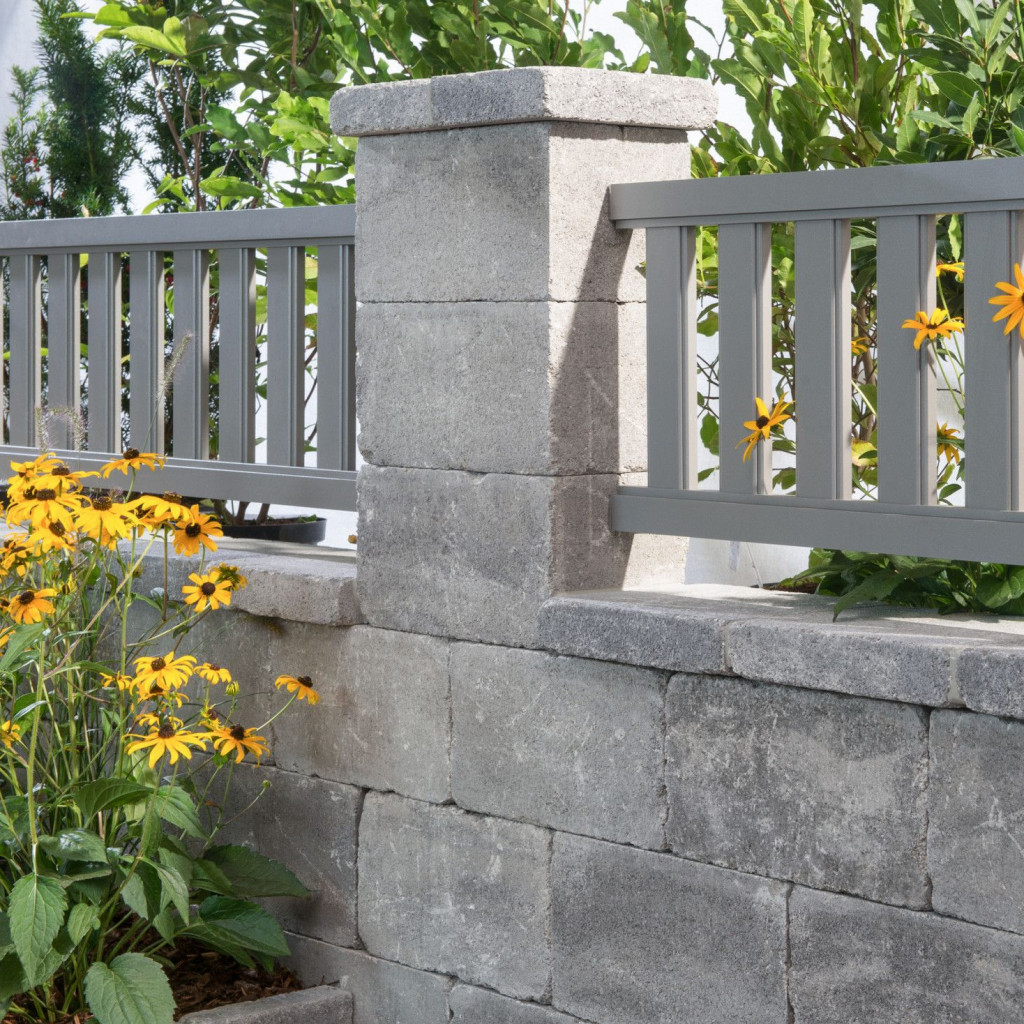 Leier Antik normálkő | Füstantracit Melírozott