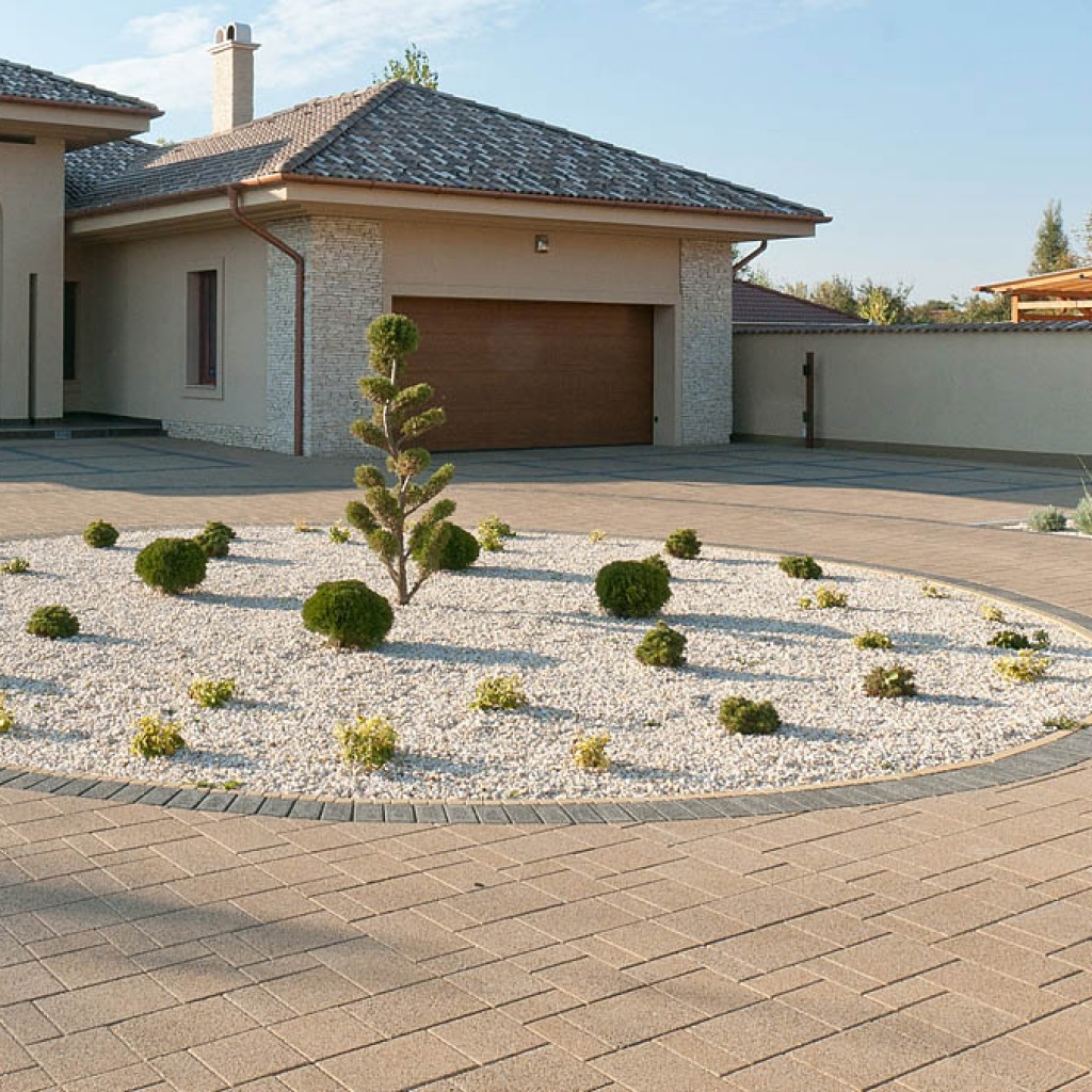 Semmelrock Pastella Kombi térkő | Fövenybarna