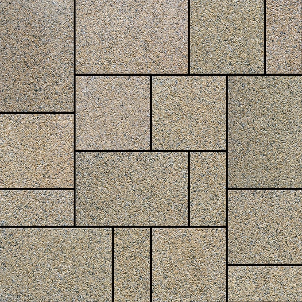 Semmelrock Pastella Kombi térkő | Fövenybarna