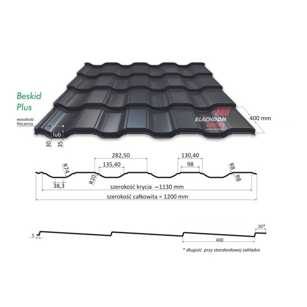 Blachdom Beskid Plus 400