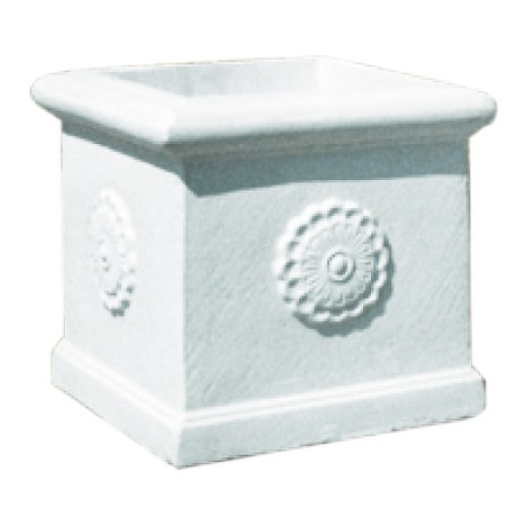 FabroStone Nagy Kocka Virágtartó