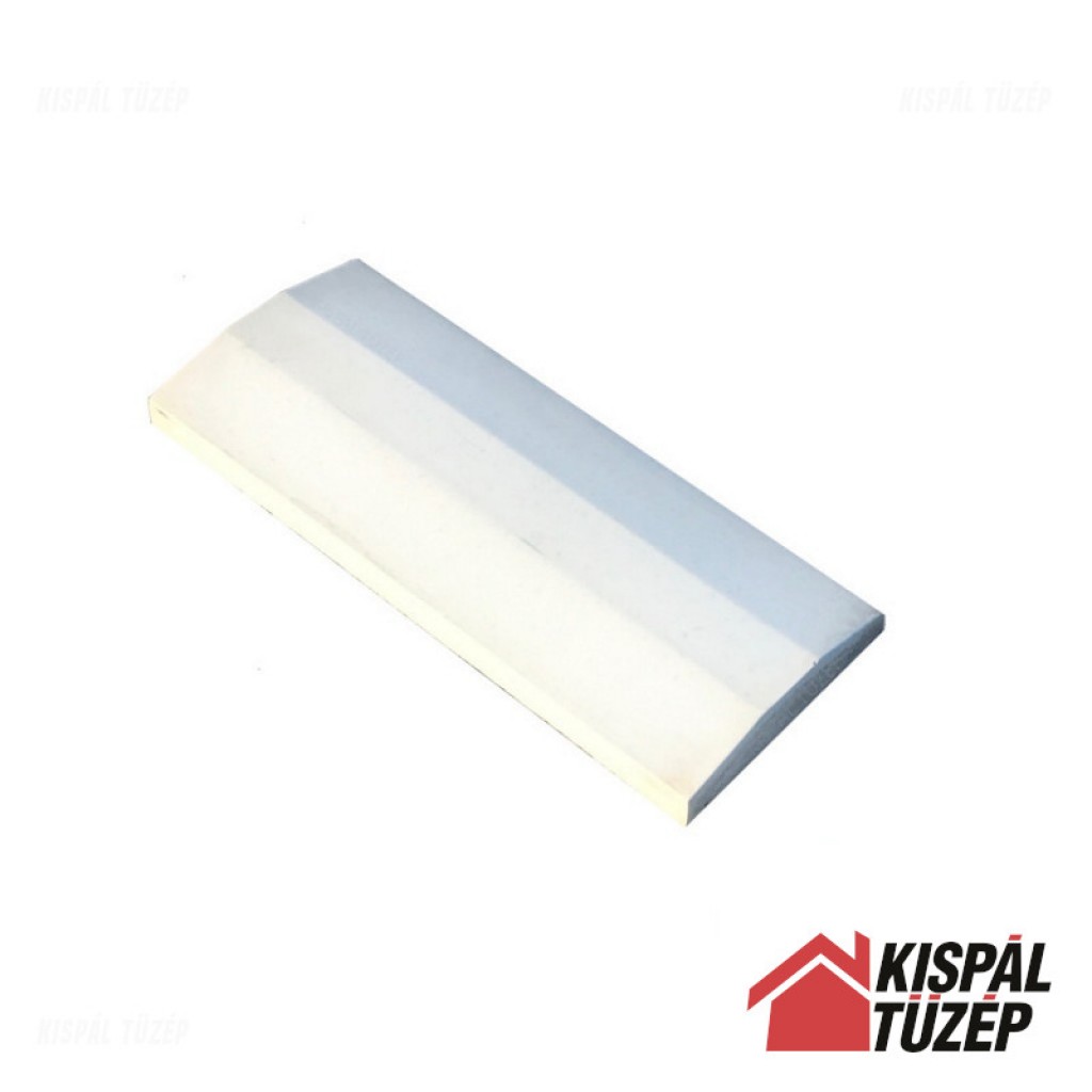 Leier Lábazati kúpos fedlap | Szürke Finombeton