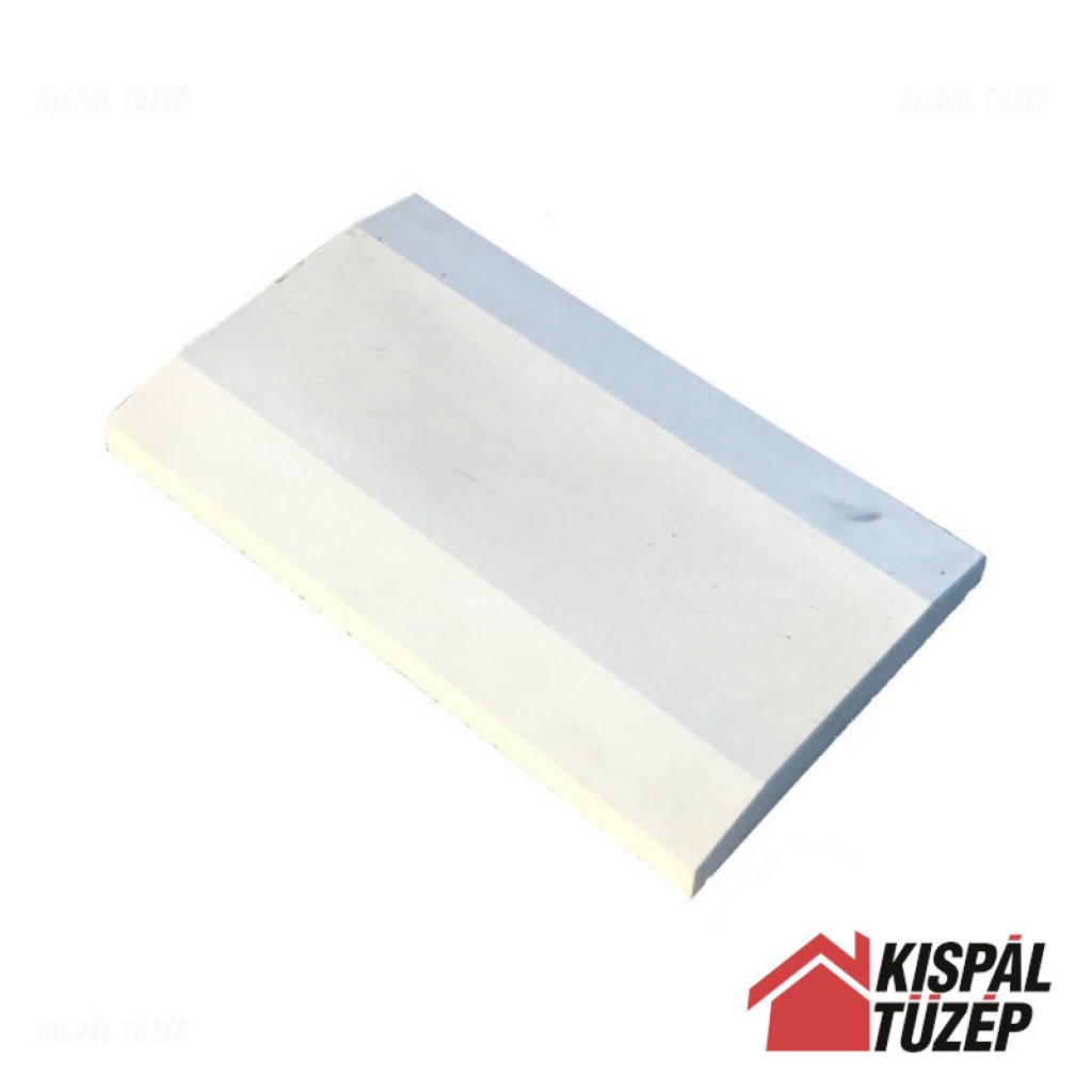 Leier Lábazati kúpos fedlap | Szürke Finombeton