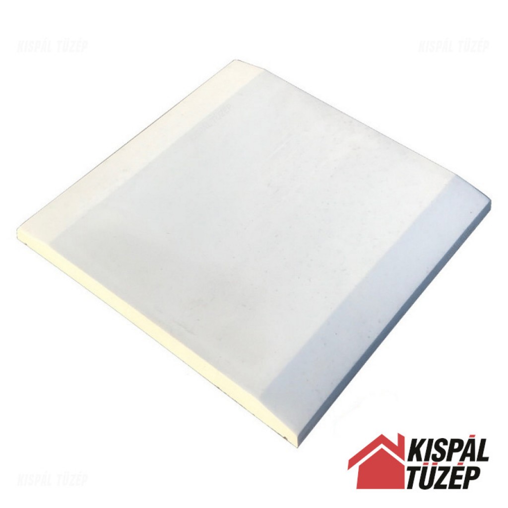 Leier Lábazati kúpos fedlap | Szürke Finombeton