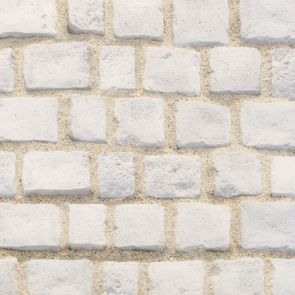Semmelrock Bradstone Cobble Kombi Térkő | Mészkőfehér