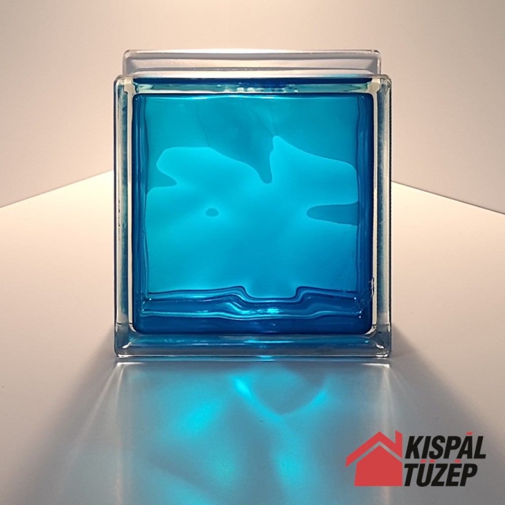 Kék üvegtégla