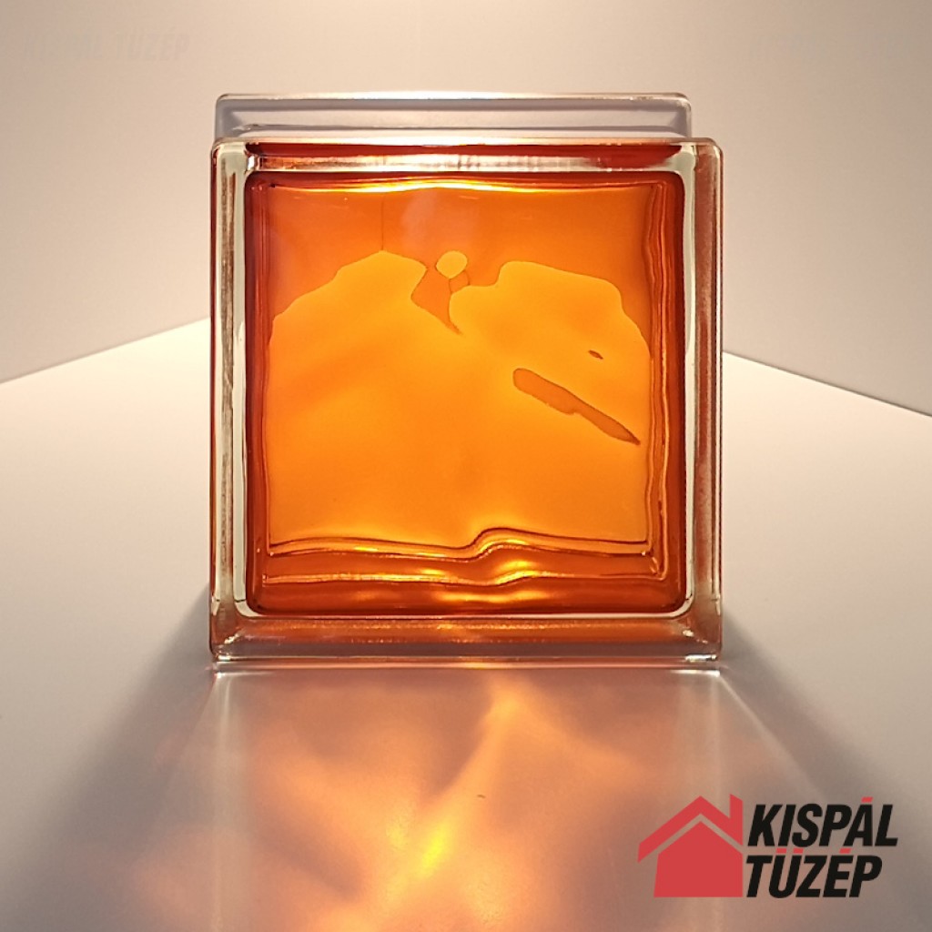 Narancssárga üvegtégla