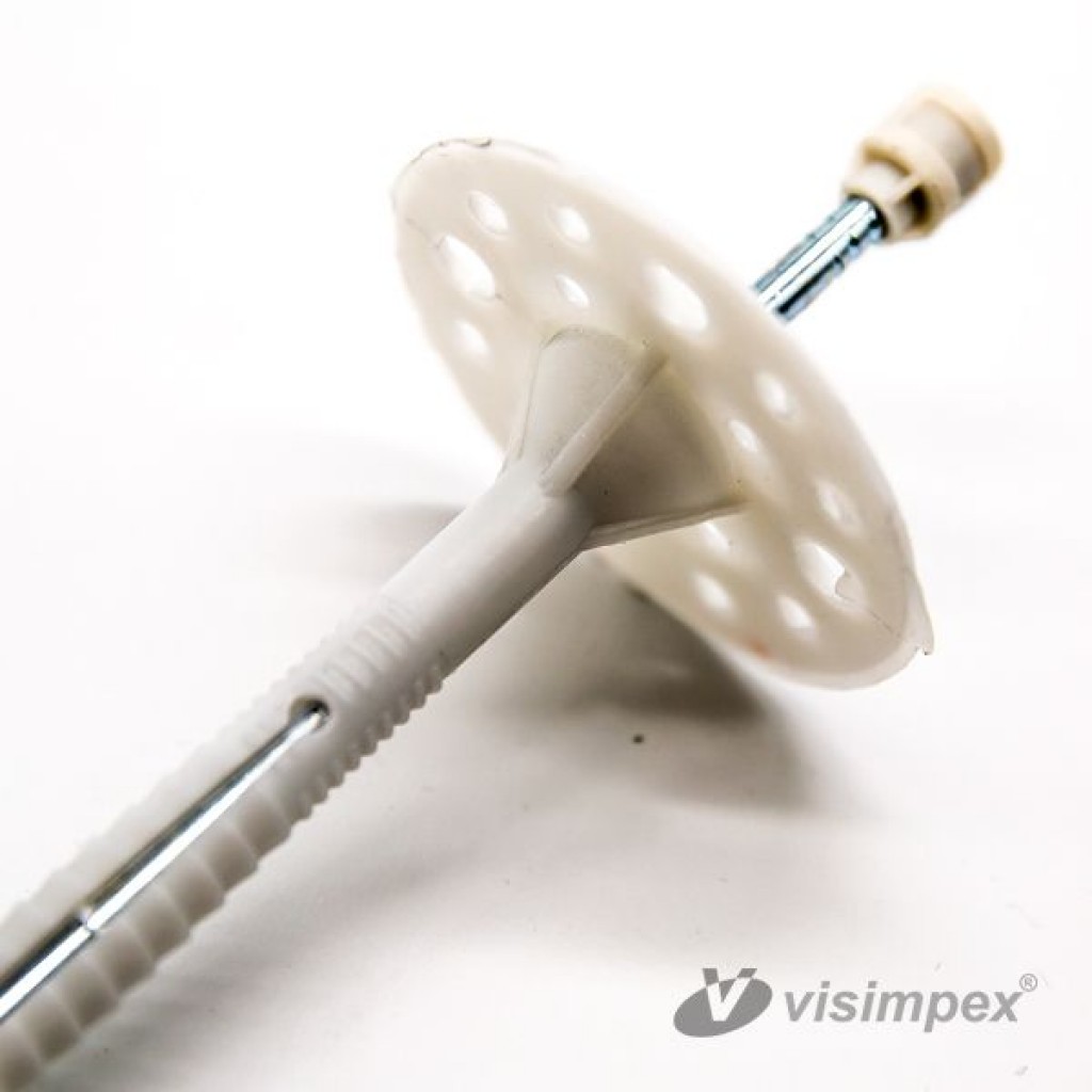 Szigeteléstartó, hőhídmentes acél szeggel