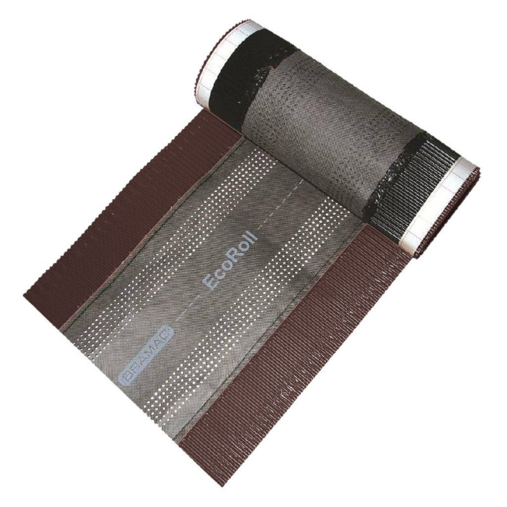 Bramac EcoRoll univerzális kúpalátét | Barna