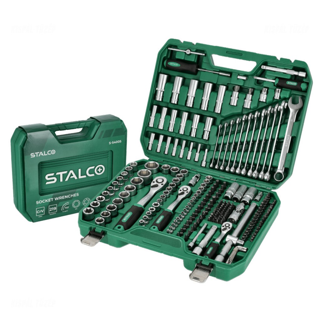 Stalco Dugó- és villáskulcs készlet
