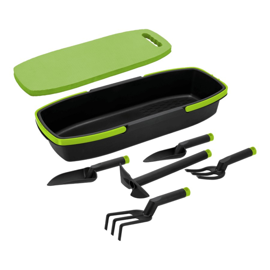 Stalco Kerti szerszámkészlet | Fekete-zöld