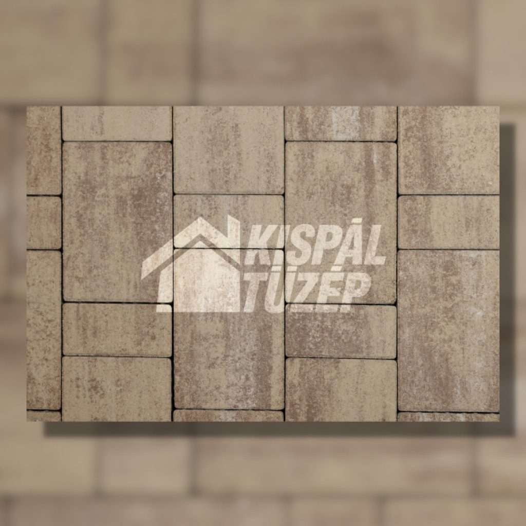 Leier Taverna térkő | Homokkő Satírozott