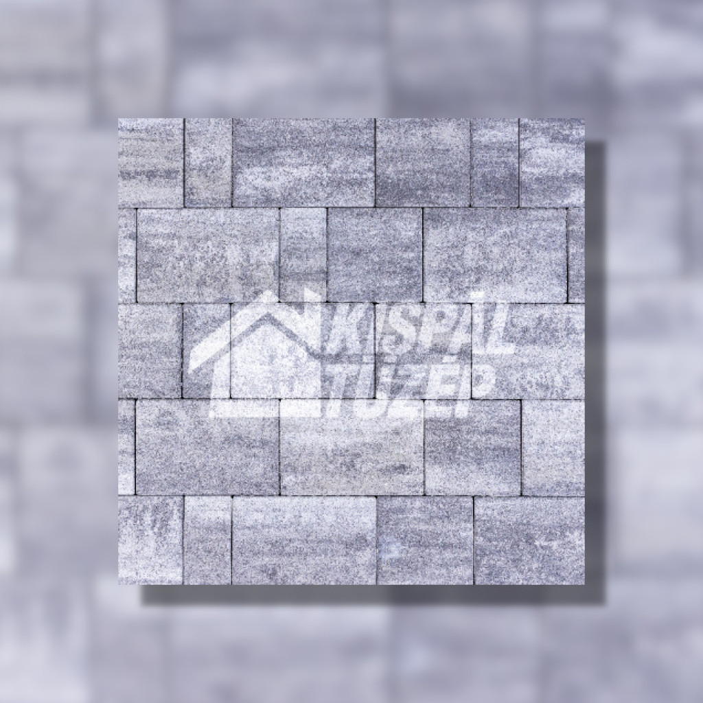 Leier Taverna térkő | Jégszürke Satírozott