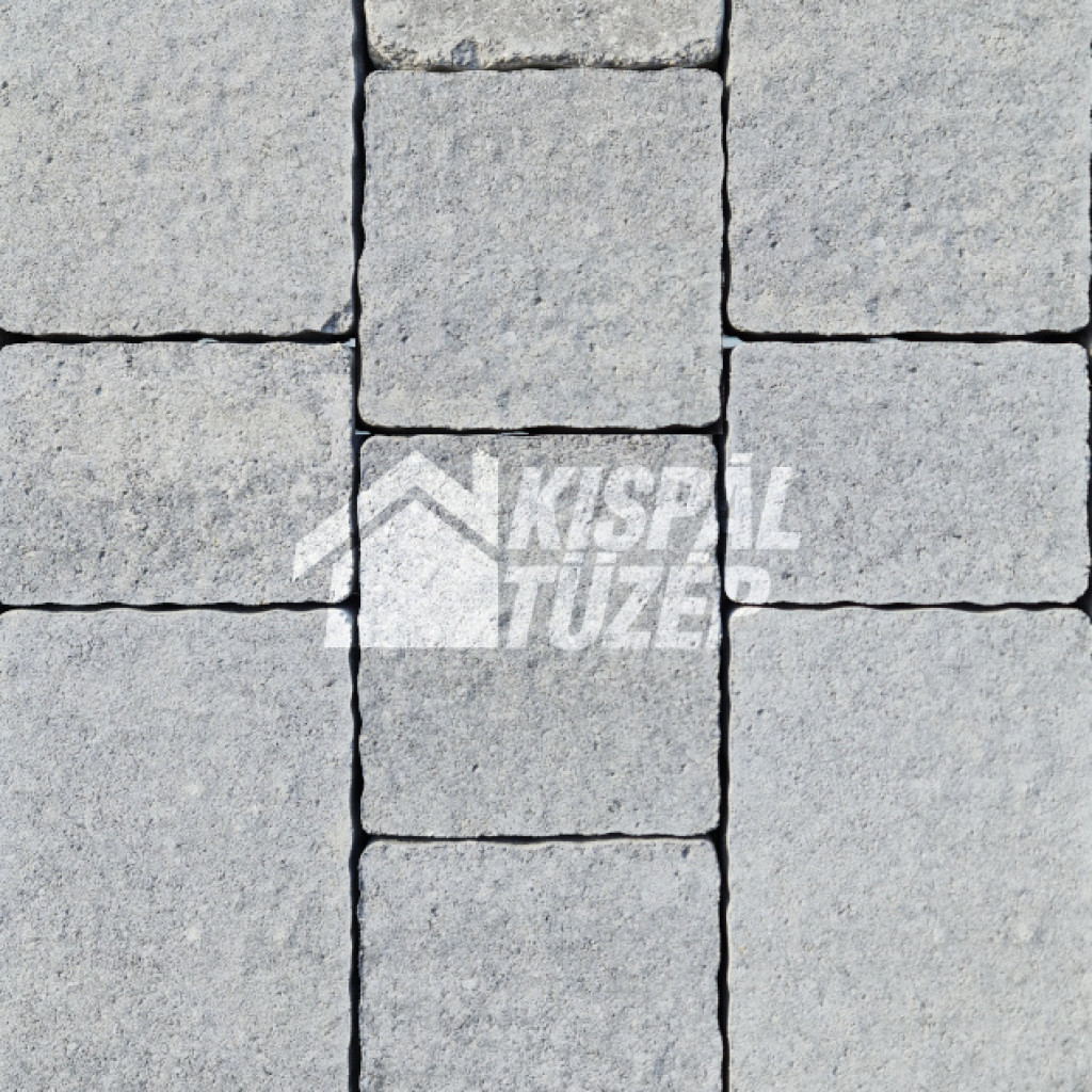 Leier Castrum Natúr térkő | Füstantracit Natúr Satírozott