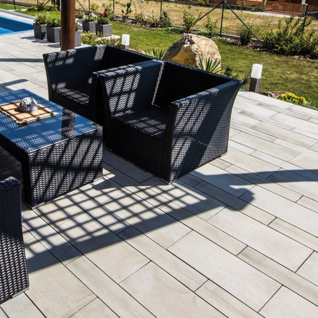 Semmelrock Sven medence szegély lap | északi Szürke