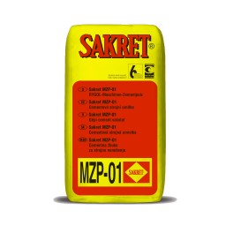 Szürke Sakret MZP-01 Cementes lábazati vakolat