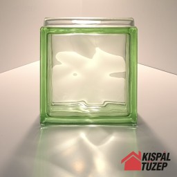 Zöld üvegtégla