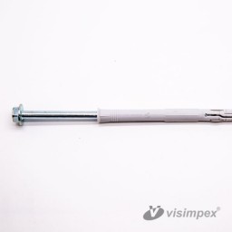 Dübel peremes állványcsavarral | Dűbel peremes állványcsavarral