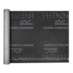 Fekete Bramac Standard 120 | Páraáteresztő tetőfólia