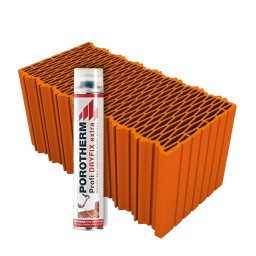 Wienerberger Porotherm 50 X-therm Rapid Dryfix | Agyagtégla