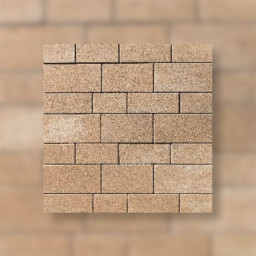 Homokbeige satírozott Leier Patria Térkő