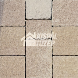 Sepia natúr satírozott Leier Castrum Natúr térkő