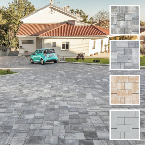 Semmelrock Citytop+ Kombi Térkő