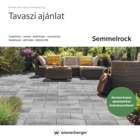 Semmelrock Tavaszi Térkő Ajánlat 2025