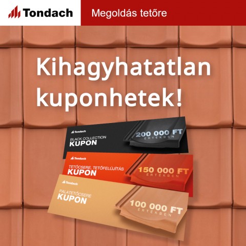 Tondach Kupon Hetek